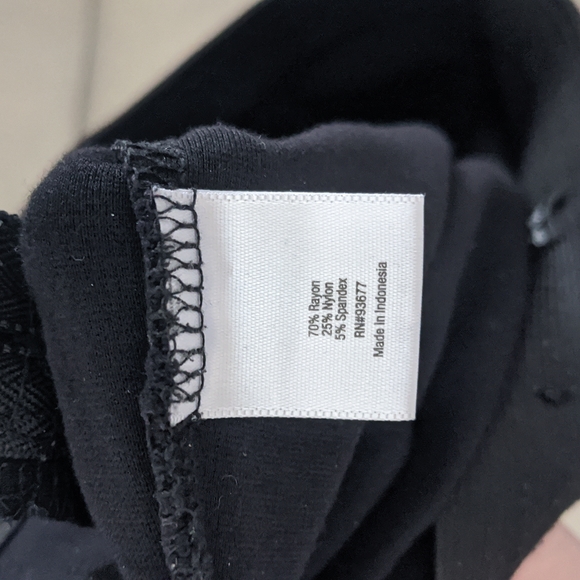 a.n.a. Women's Black Skirt with fake zippers - Picture 3 of 7